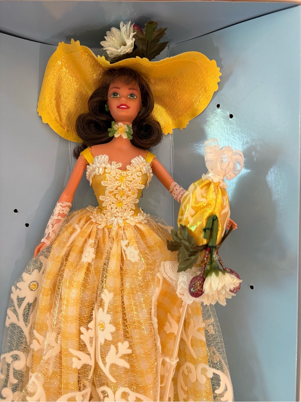 Barbie Enchanted Seasons Summer Splendor Limited Edition Doll COA 1996 15683 - Picture 2 of 6